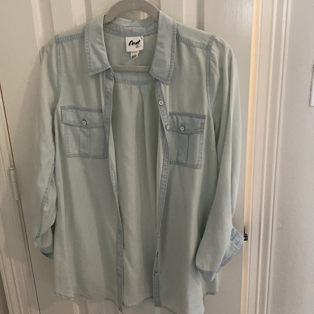 Long sleeve over top.